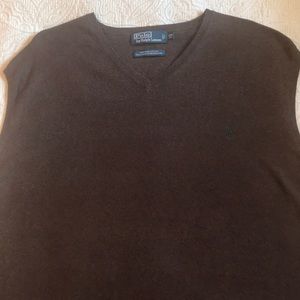 Polo Ralph Lauren Pima V-neck Sweater Vest